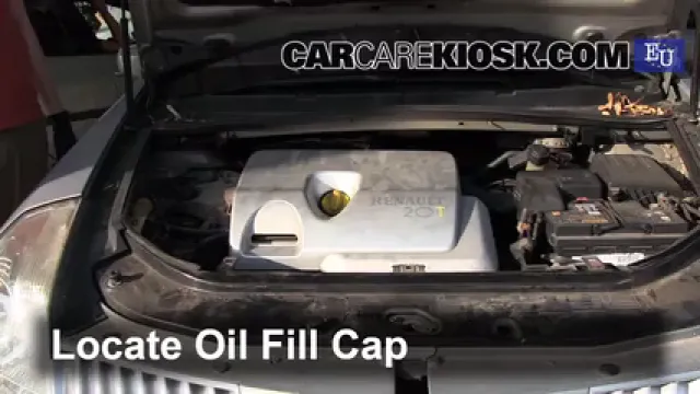 2002 Renault Vel Satis 2.0T 2.0L 4 Cyl. Turbo Oil Add Oil